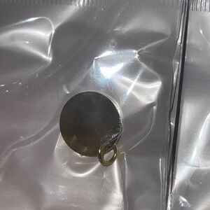 Plunder Silver Disc Necklace Charm